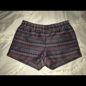 J. Crew pull on shorts- with pockets!